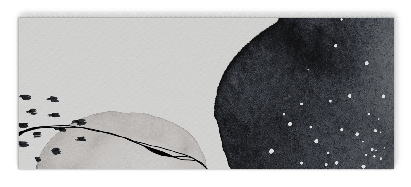 Akoestisch kunstpaneel met grafisch ontwerp