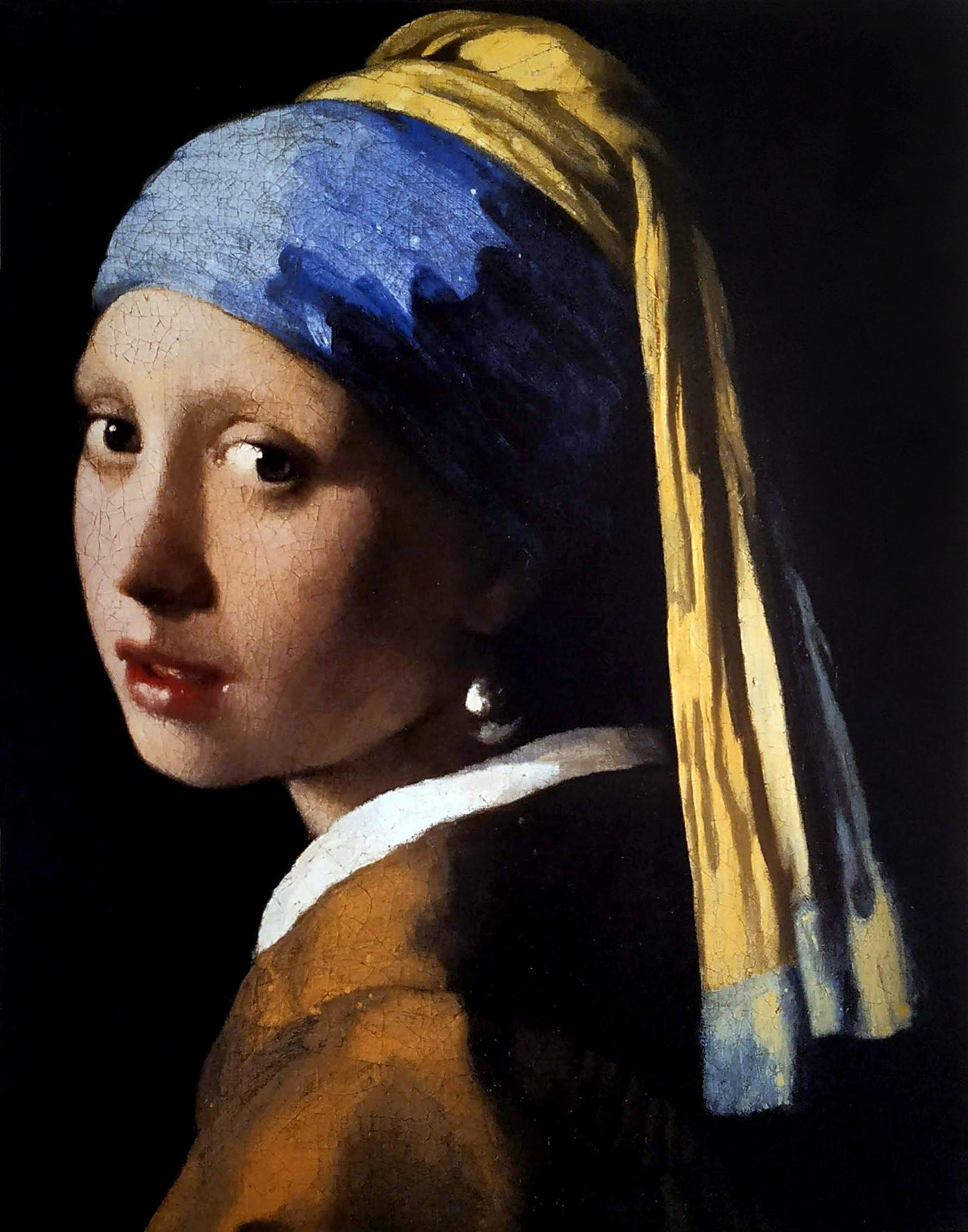 Akoestisch wandpaneel Meisje met de Parel Vermeer
